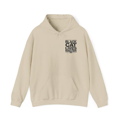 DK219: ASPCA (Black Cat Edition) - Adult Hooded Sweatshirt