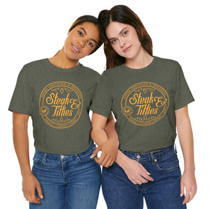 DK225: Steak & Titties - Unisex S/S T-Shirt