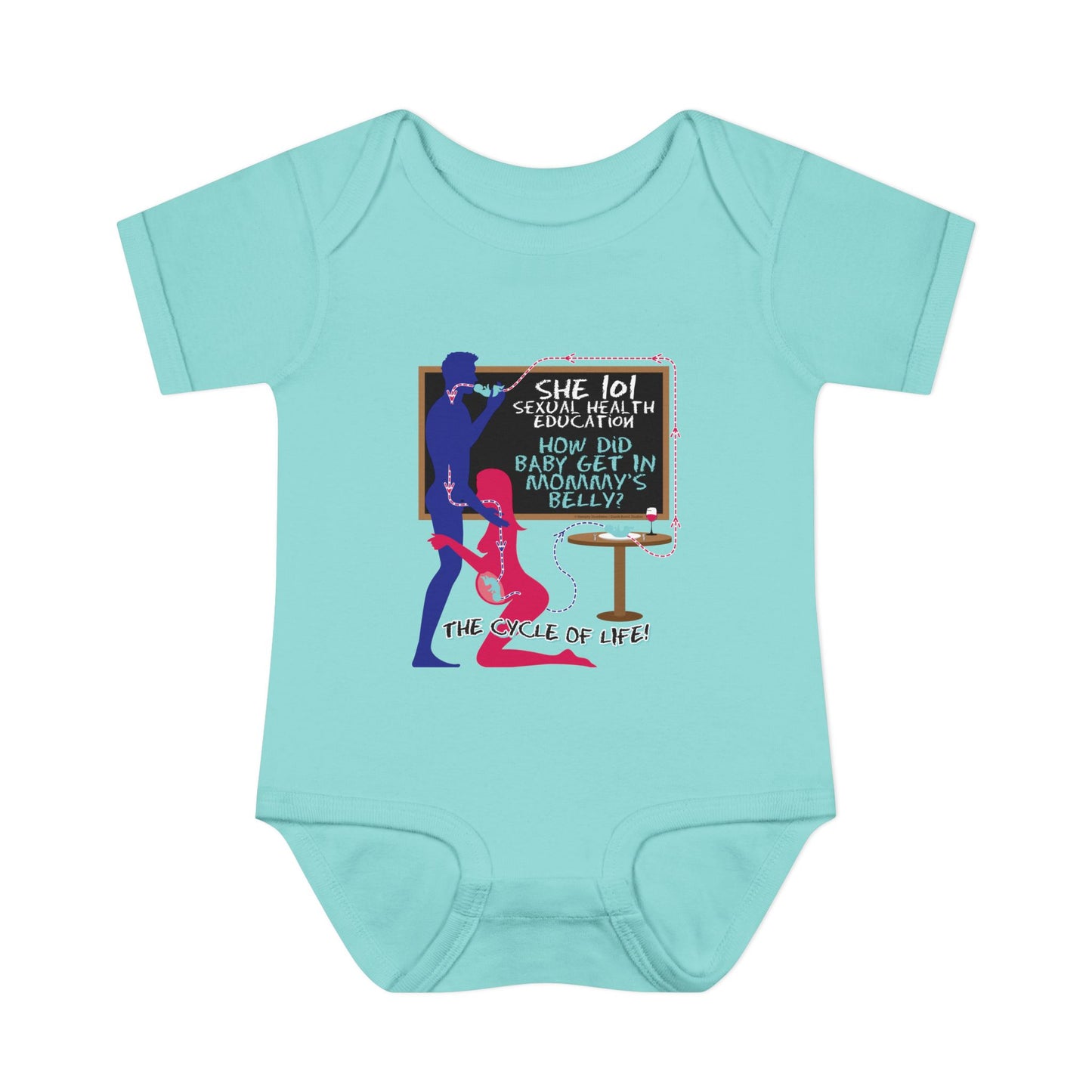 DK184: Baby In The Belly - Infant Sized Onsie