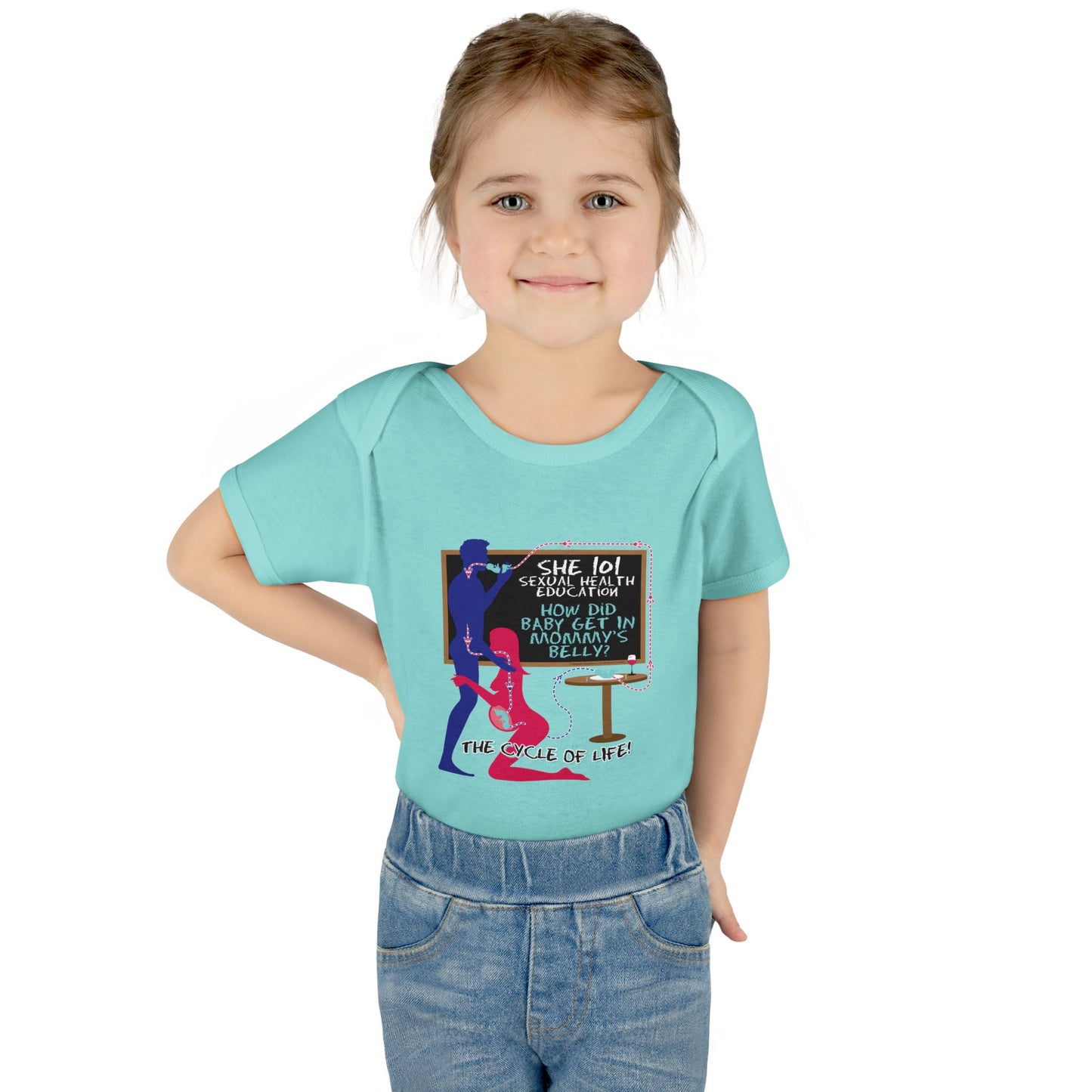 DK184: Baby In The Belly - Infant Sized Onsie