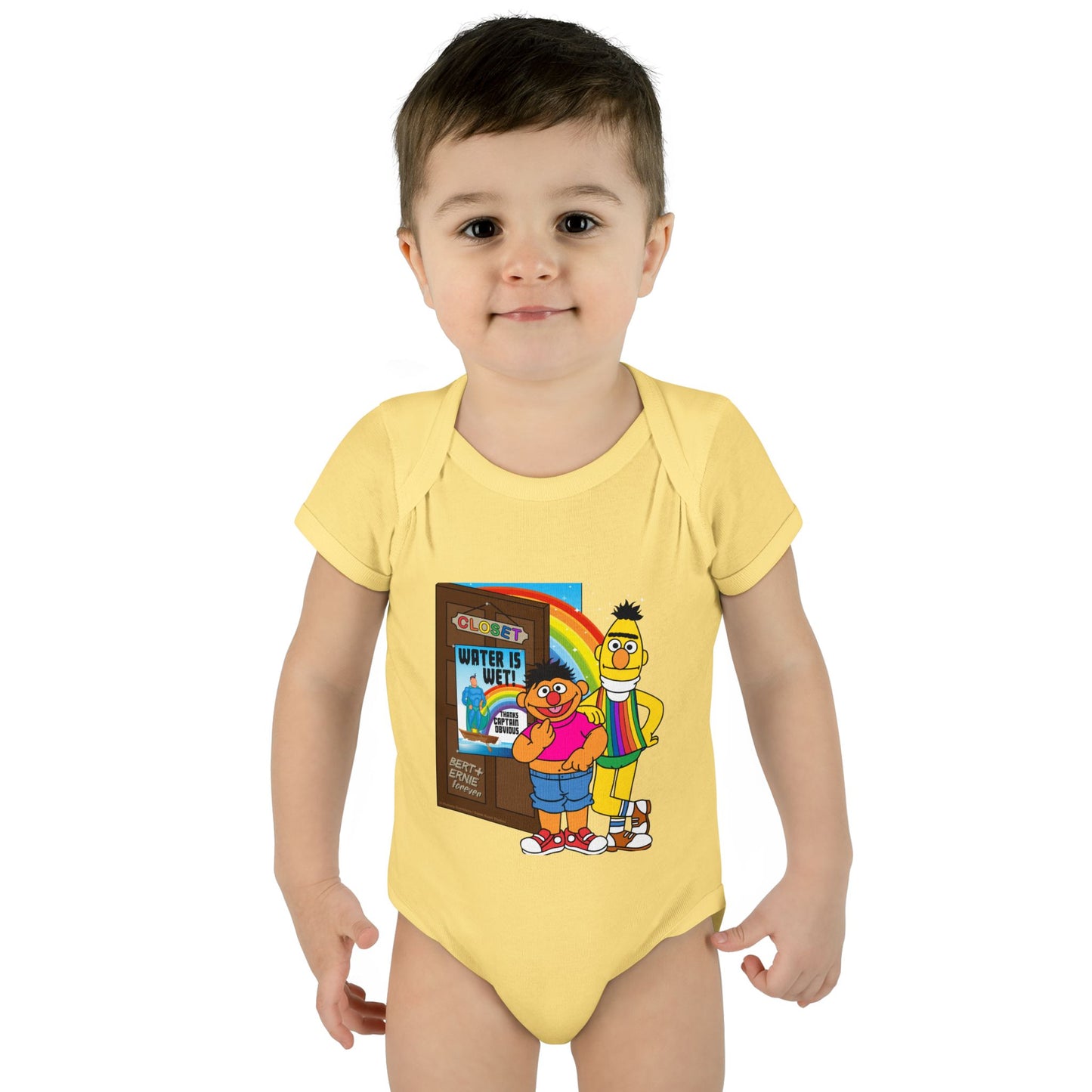 DK201: Bert & Ernie's Closet - Infant Sized Onsie