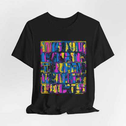 DK159: WTF! FTW! Facts! (CMYK Edition) - Unisex S/S T-Shirt