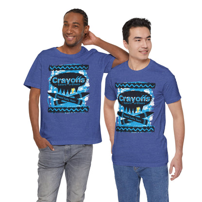 DK110: Crayoffs Colors of Chaos - Unisex S/S T-Shirt