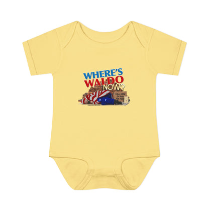 DK89: Where's Waldo Now? - Infant Sized Onsie