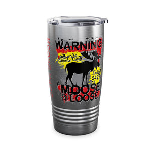 Moose Lodge 2427 - Loose Moose - Ringneck Tumbler, 20oz