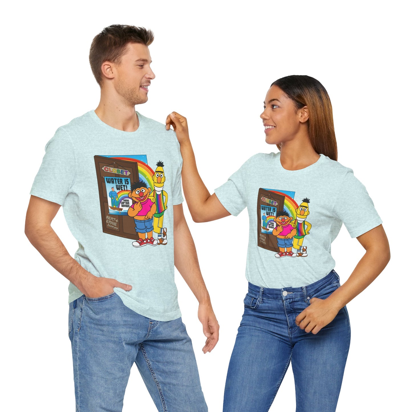 DK201: Bert & Ernie's Closet - Unisex S/S T-Shirt
