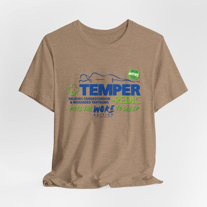 DK185: Temper-pedic - Unisex S/S T-Shirt