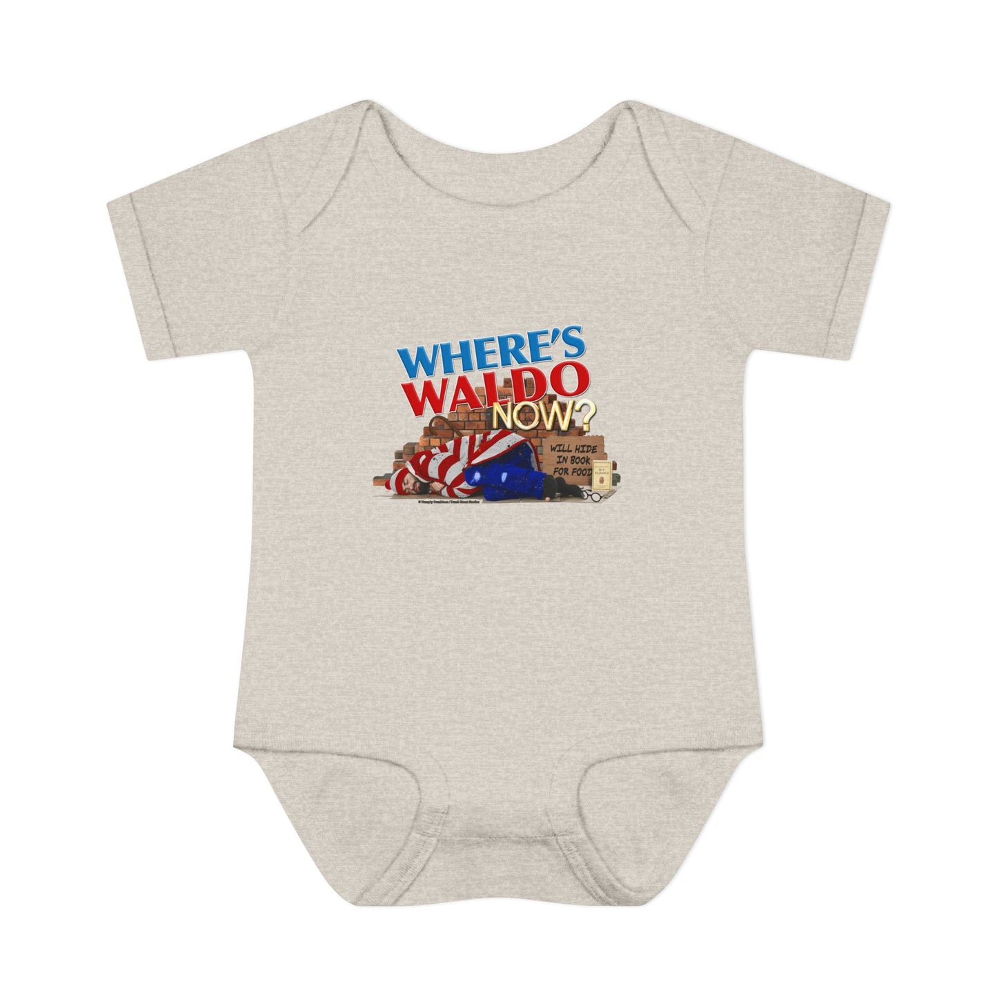 DK89: Where's Waldo Now? - Infant Sized Onsie