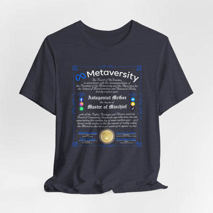 DK160: The Metaversity Of... - Unisex S/S T-Shirt