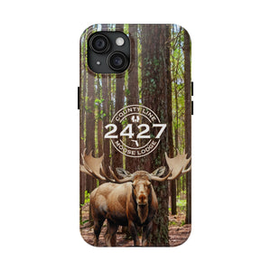 Moose Lodge 2427 - Woodlands Moose - Tough Phone Cases (Select Phone Models)