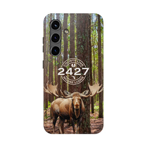 Moose Lodge 2427 - Woodlands Moose - Tough Phone Cases (Select Phone Models)