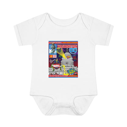 DK149: UnMARVELousington D.C. - Infant Sized Onsie