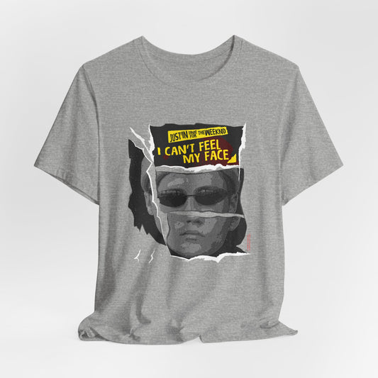 DK202: Can't Feel My Face - Unisex S/S T-Shirt