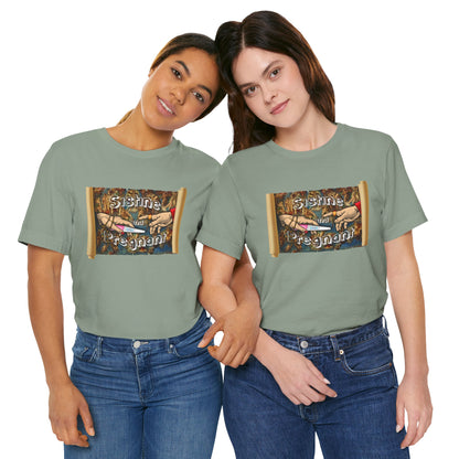 DK94: Sistine and Pregnant - Unisex S/S T-Shirt