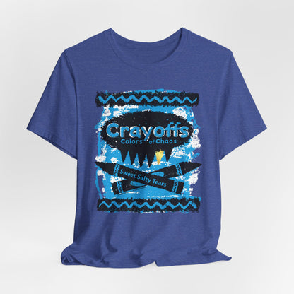 DK110: Crayoffs Colors of Chaos - Unisex S/S T-Shirt