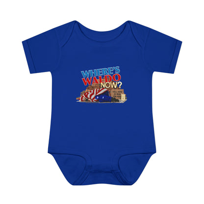 DK89: Where's Waldo Now? - Infant Sized Onsie