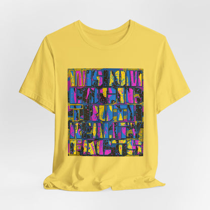 DK159: WTF! FTW! Facts! (CMYK Edition) - Unisex S/S T-Shirt