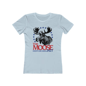 Moose Lodge 2427 - Moose For President - Women's T-Shirt (Front Print Only)