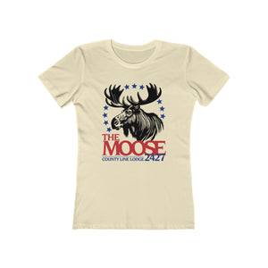 Moose Lodge 2427 - Moose For President - Women's T-Shirt (Front Print Only)