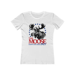 Moose Lodge 2427 - Moose For President - Women's T-Shirt (Front Print Only)