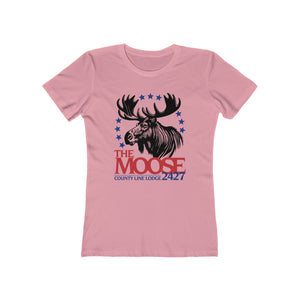 Moose Lodge 2427 - Moose For President - Women's T-Shirt (Front Print Only)