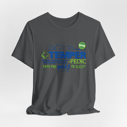 DK185: Temper-pedic - Unisex S/S T-Shirt