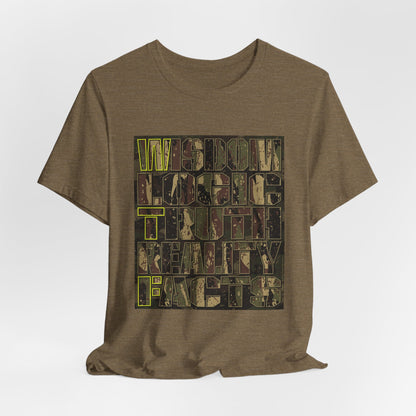 DK159: WTF! FTW! Facts! (Camo Edition) - Unisex S/S T-Shirt