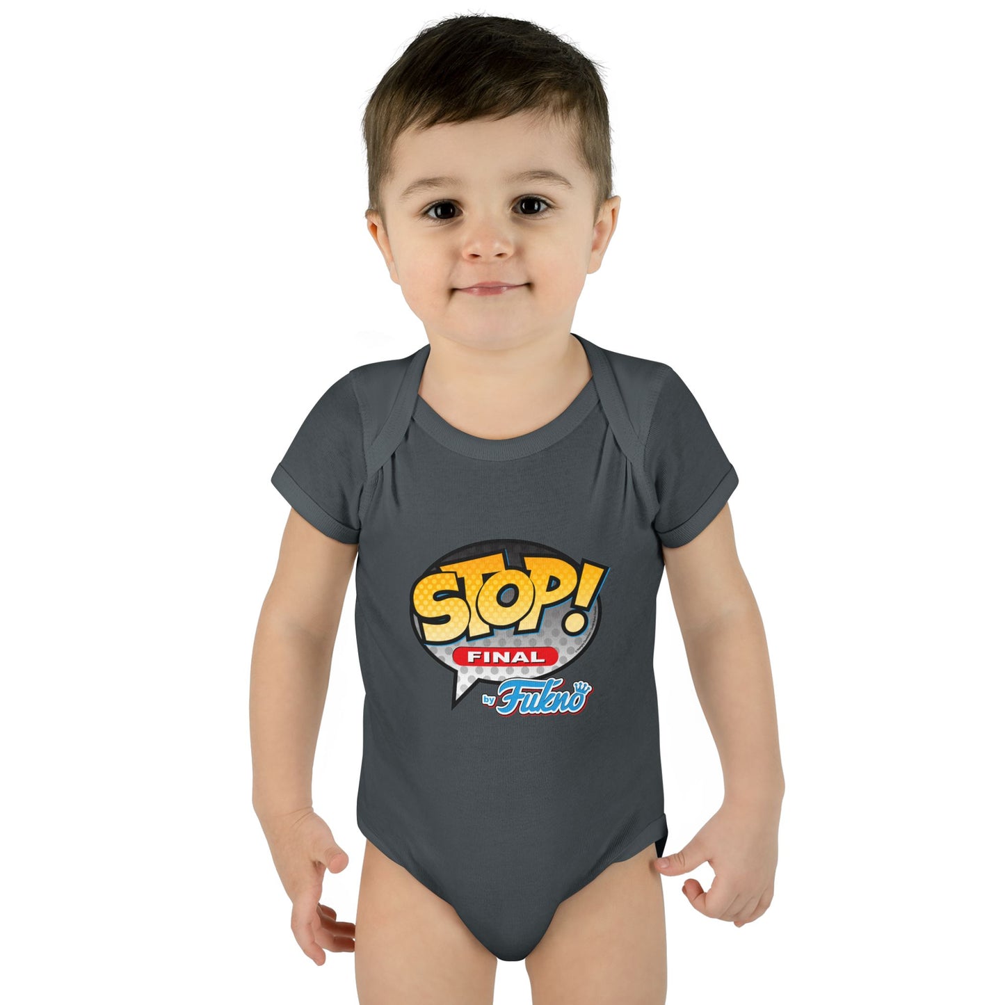 DK103: Stop! by Fukno - Infant Sized Onsie