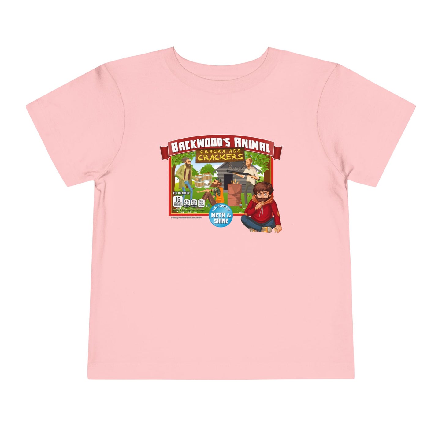 DK77: Animal Cracka' Ass Crackas - Toddler Sized T-Shirt