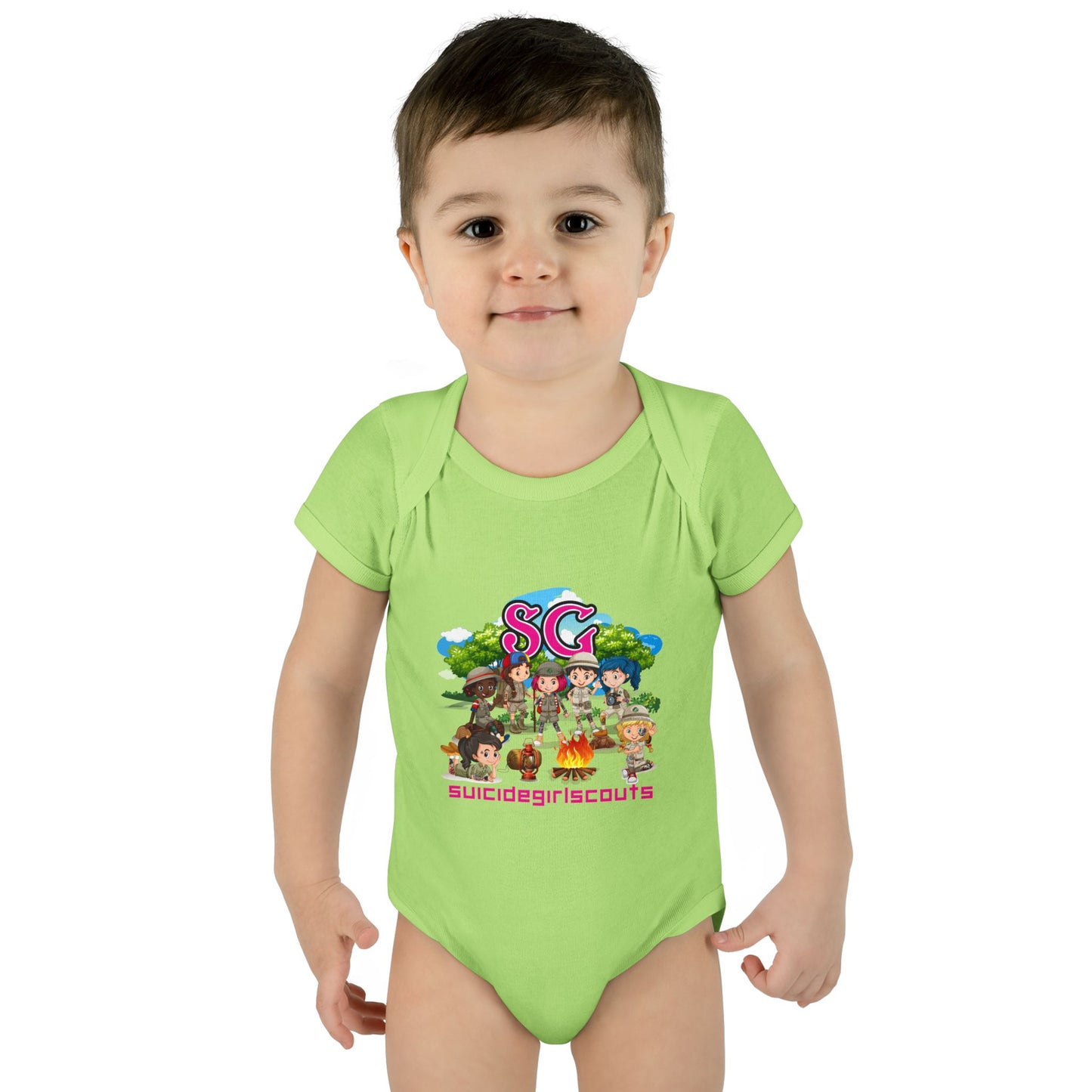 DK66: Suicide Girlscouts - Infant Sized Onsie