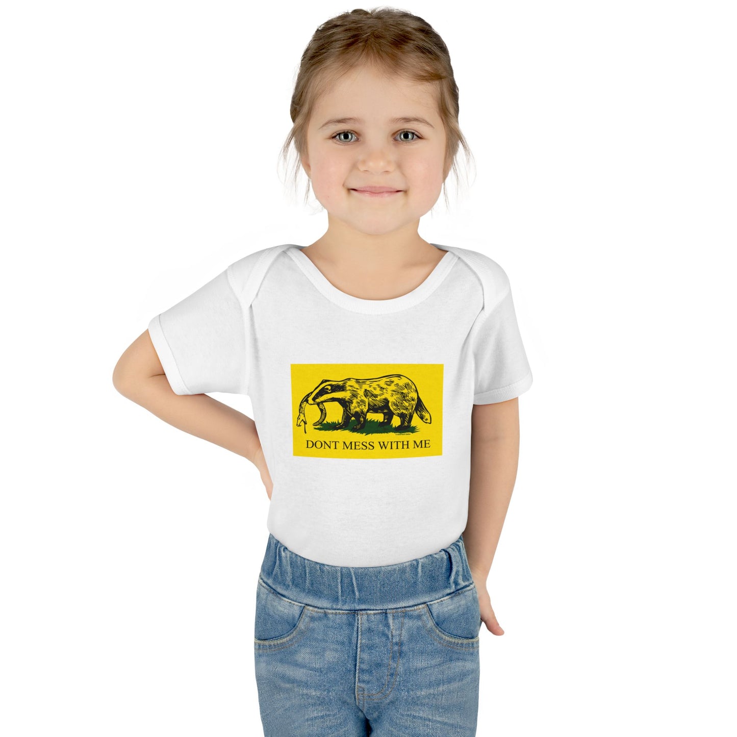 DK14: Honey Badger Don't Give A Fuck - Infant Sized Onsie
