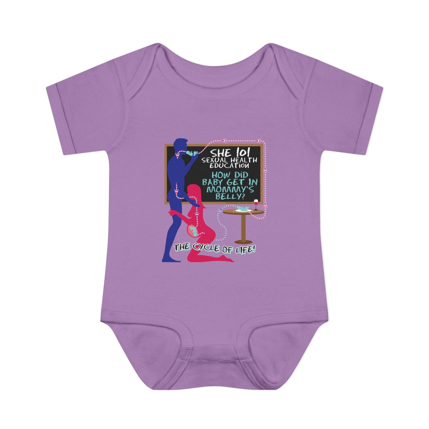 DK184: Baby In The Belly - Infant Sized Onsie