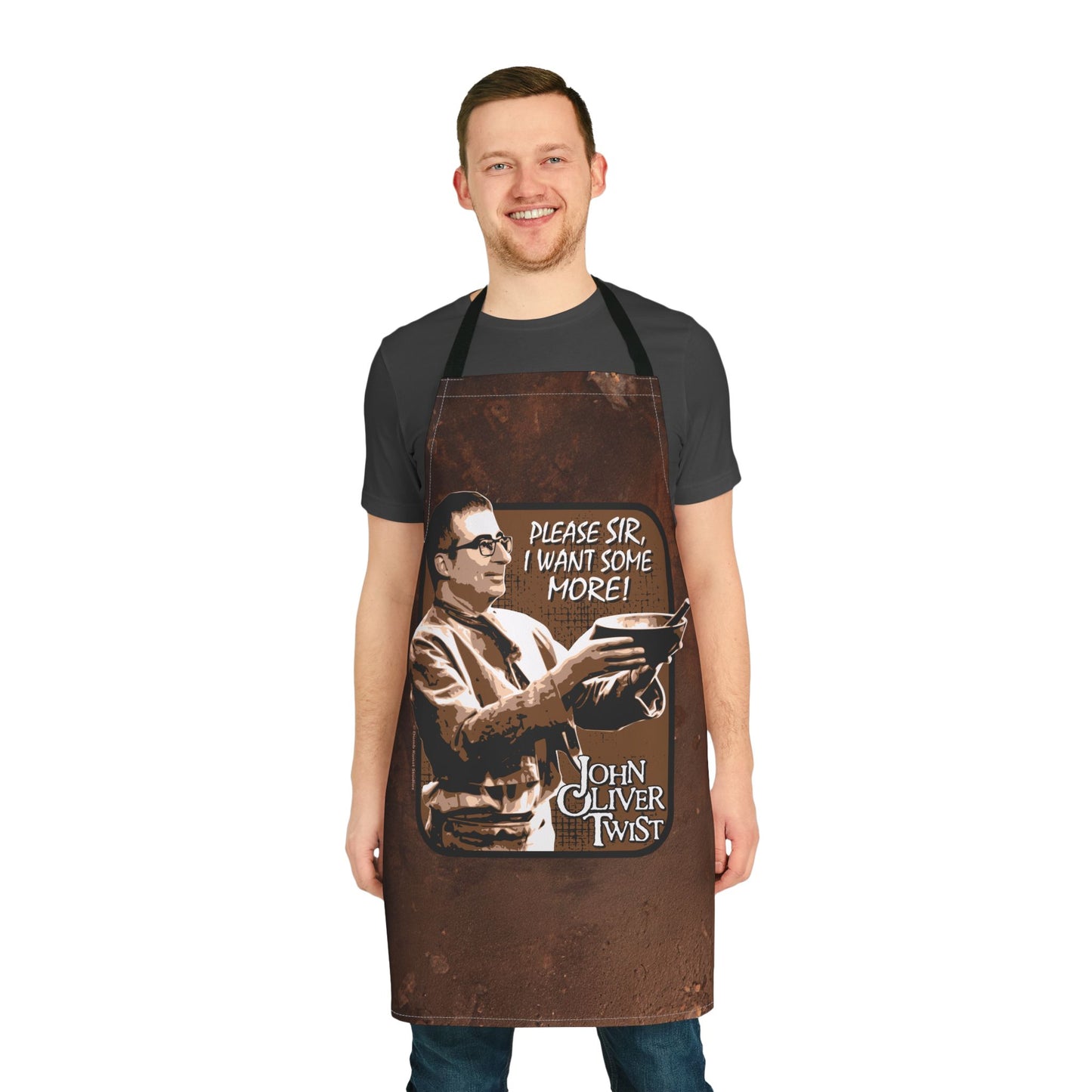 DK6: John Oliver Twist - Twill Kitchen Apron