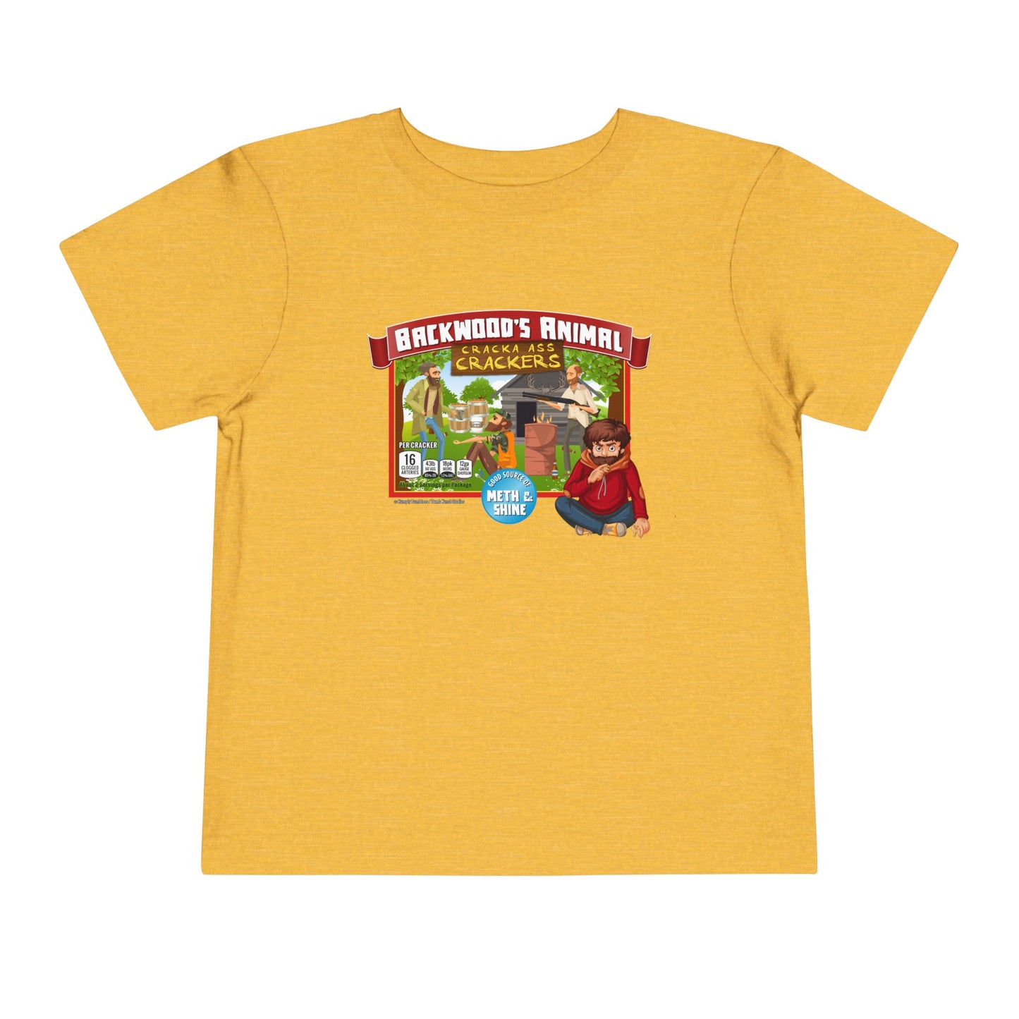 DK77: Animal Cracka' Ass Crackas - Toddler Sized T-Shirt
