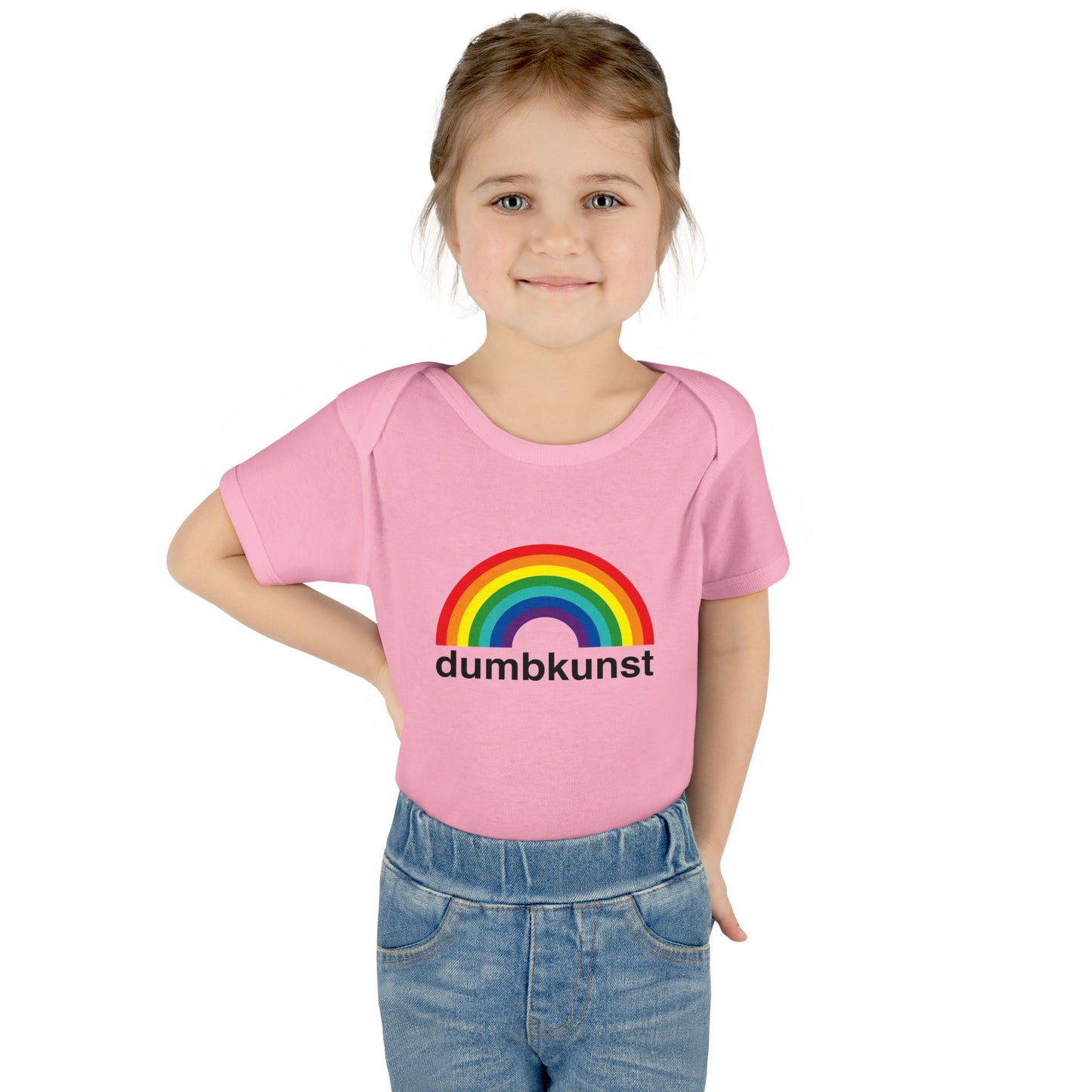 DK16: Dumb Kunst Under The Rainbow - Infant Sized Onsie