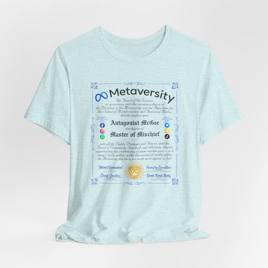 DK160: The Metaversity Of... - Unisex S/S T-Shirt