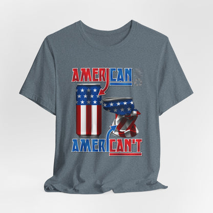 DK166: American't Recycling - Unisex S/S T-Shirt
