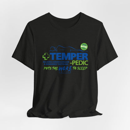 DK185: Temper-pedic - Unisex S/S T-Shirt