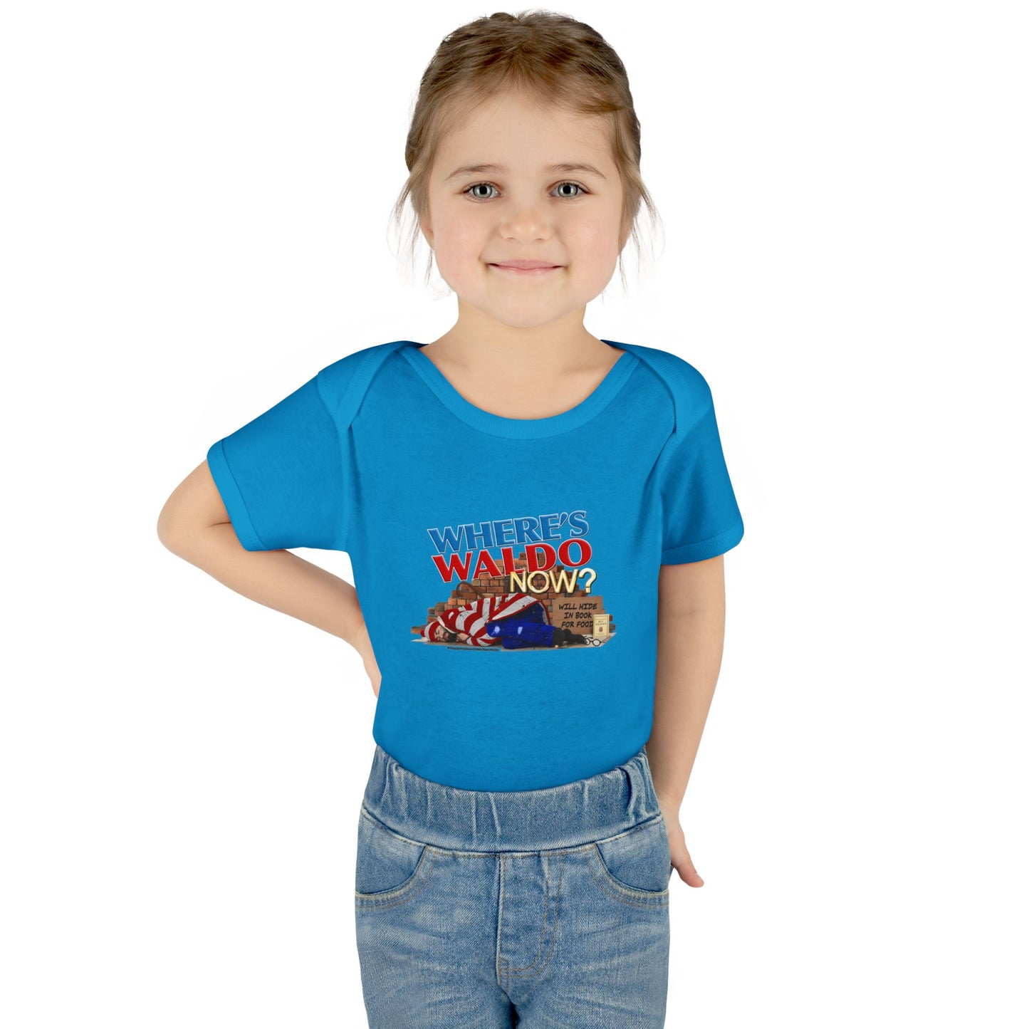 DK89: Where's Waldo Now? - Infant Sized Onsie