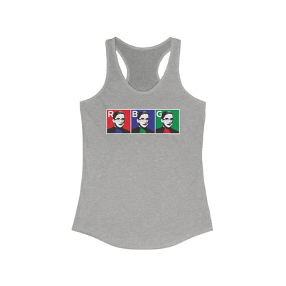 DK10: RBG IN RGB - Ladies Racerback Tank