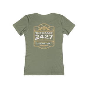 Moose Lodge 2427 - Moose Drink Mine - Women's T-Shirt (Front & Back Print)