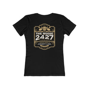 Moose Lodge 2427 - Moose Drink Mine - Women's T-Shirt (Front & Back Print)