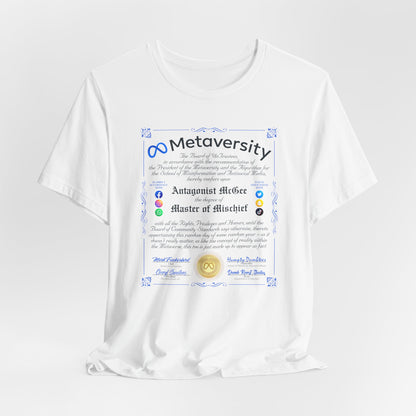 DK160: The Metaversity Of... - Unisex S/S T-Shirt