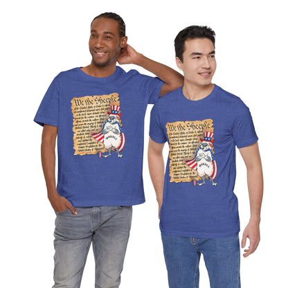 DK216: We The Sheeple - Unisex S/S T-Shirt