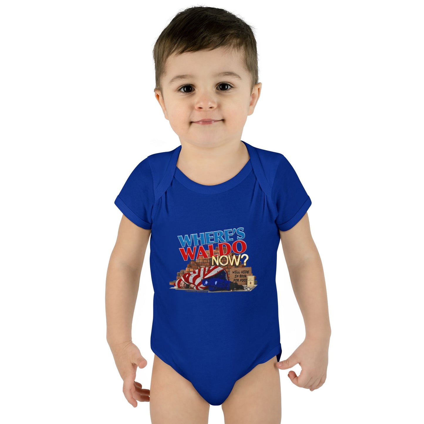 DK89: Where's Waldo Now? - Infant Sized Onsie