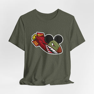 DK181: Dickey Mouse - Unisex S/S T-Shirt