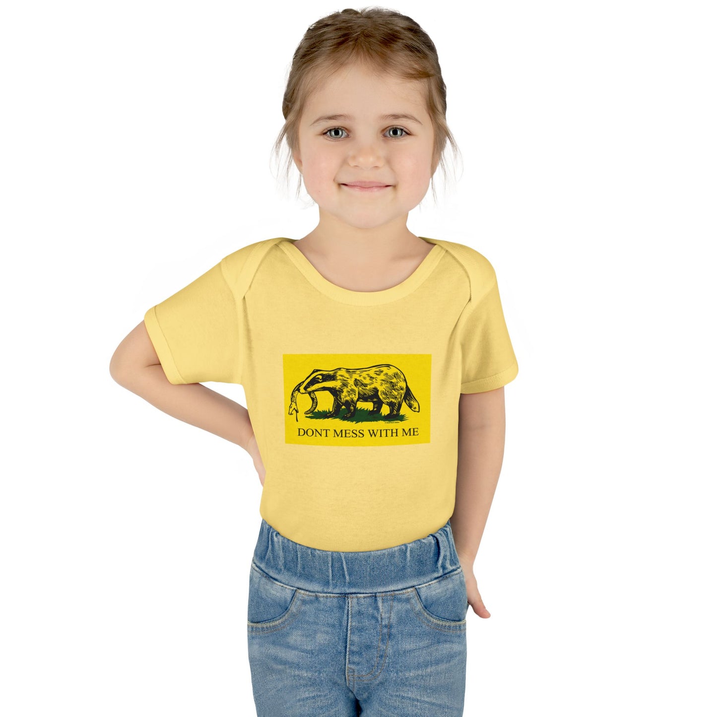 DK14: Honey Badger Don't Give A Fuck - Infant Sized Onsie
