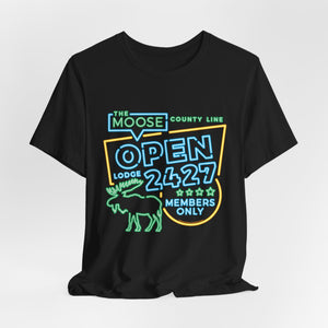 Moose Lodge 2427 - Moose Open 2427 - Unisex T-Shirt (Front Print Only)