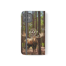 Load image into Gallery viewer, Moose Lodge 2427 - Woodlands Moose - Flip Organizational Phone Cases (Select Phone Models)
