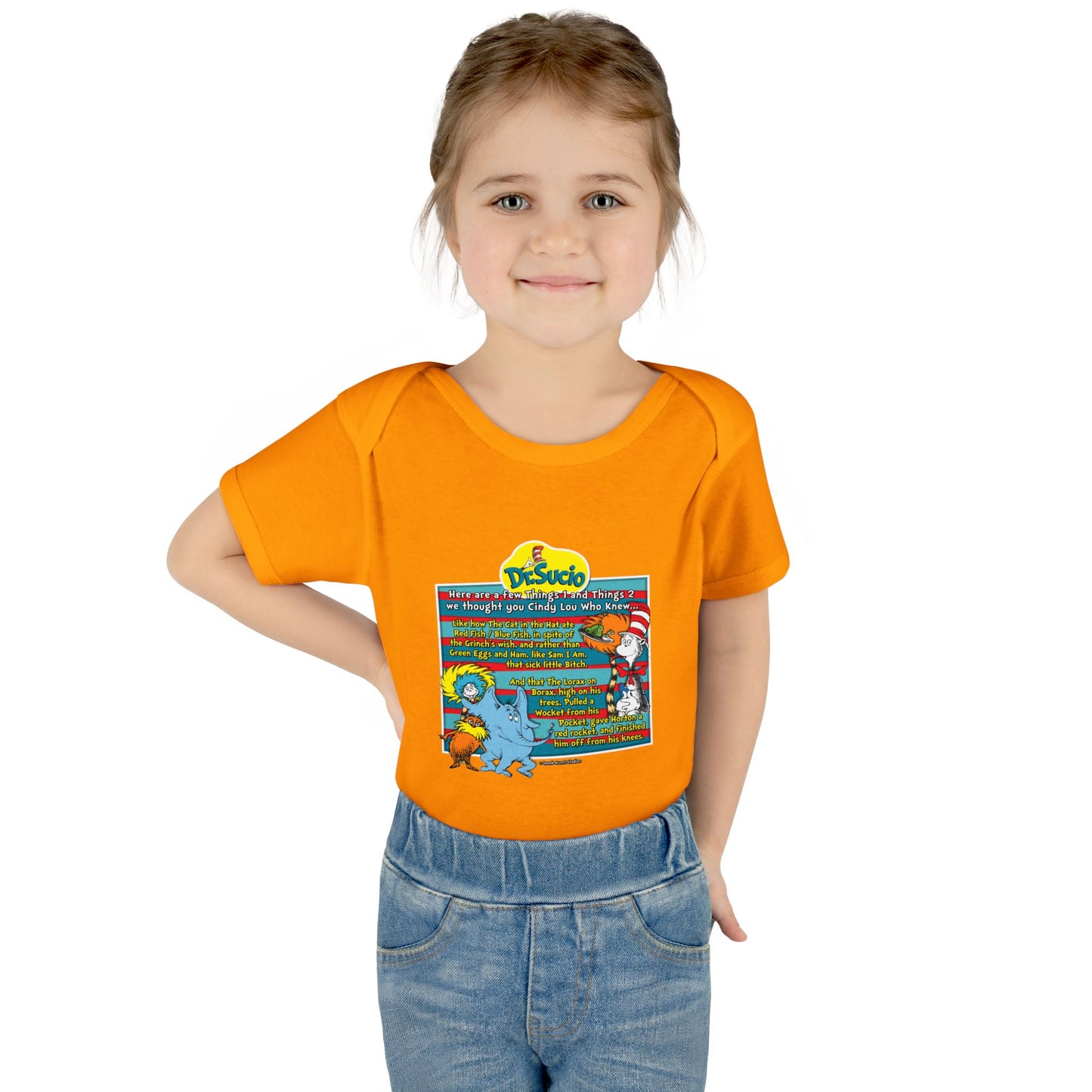 DK64: Doctored Seuss (Dirty Dr. Sucio) - Infant Sized Onsie